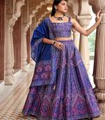 Ready to Wear Lehenga & Unstitched Blouse With Dupatta