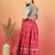 Women Cotton Solid Lehenga Choli