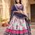 Printed Foil Print Ready to Wear Lehenga & Unstitched Blouse With Dupatta