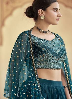 Embellished Ready to Wear Lehenga & Blouse With Dupatta 2