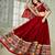 Embroidered Mirror Work Semi Stitched Lehenga & Unstitched Blouse With Dupatta