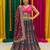 Embellished  V Neck Flared Lehenga Choli