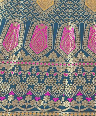 Woven Design Ready to Wear Lehenga & Unstitched Blouse With Dupatta 3