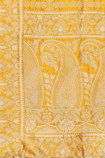 Woven Design Ready to Wear Lehenga & Unstitched Blouse With Dupatta