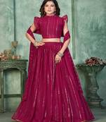 Women Embroidered Lehenga Choli