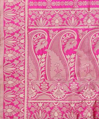 Woven Design Ready to Wear Lehenga & Unstitched Blouse With Dupatta 4