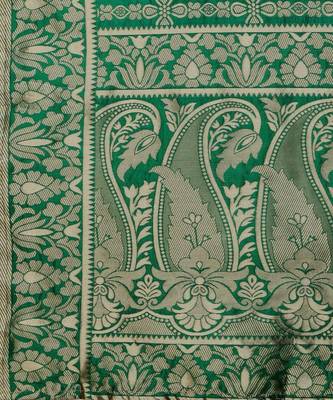 Woven Design Ready to Wear Lehenga & Unstitched Blouse With Dupatta 4