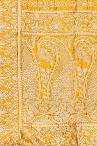 Woven Design Ready to Wear Lehenga & Unstitched Blouse With Dupatta