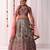 Floral Digital Printed Lehenga Choli With Dupatta & Matching Tassles