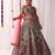 Floral Digital Printed Lehenga Choli With Dupatta & Matching Tassles