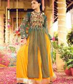 Embroidered Thread Work Ready to Wear Lehenga &