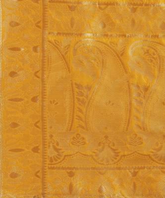 Green & Mustard Semi Stitched Lehenga & Unstitched Blouse With Dupatta 3
