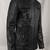 Men's classic black color pocket jacket pure lambskin  biker jacket