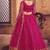 Embroidered Semi Stitched Lehenga & Unstitched Blouse With Dupatta