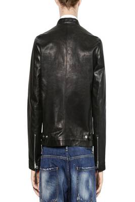 men's black lambskin leather biker jacket classic moto zip style stylish distinctive 2