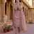 Pink crepe readymade suit with embroidery & sequence work