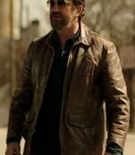 men's dark brown lambskin leather jacket classic zip up style stylish