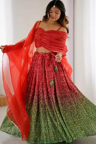 Embellished Ready to Wear Lehenga Choli