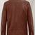 Stylish moto spanish brown lambskin leather jacket slim fit moto style jacket