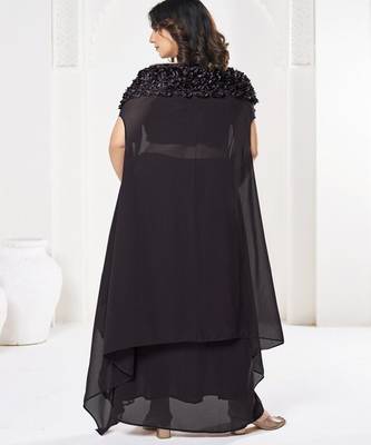 Embroidered Semi Stitched Lehenga & Unstitched Blouse With Dupatta 4
