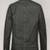 Mens green pure lambskin jacket  motor jacket 100% genuine leather jason bateman look