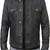 Genuine soft leather pure lambskin men's leather jacket  black motor jacket