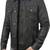 Genuine soft leather pure lambskin men's leather jacket  black motor jacket