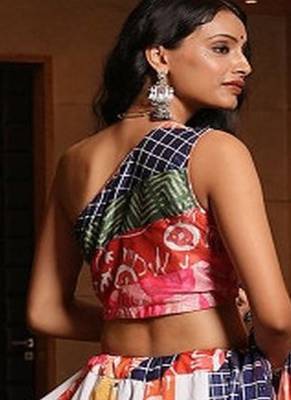 Printed Ready to Wear Lehenga & Blouse With Dupatta 3