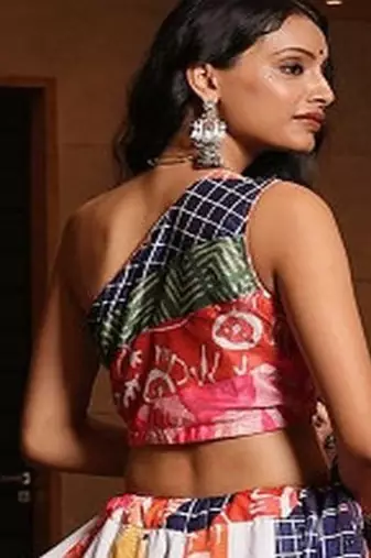 Printed Ready to Wear Lehenga & Blouse With Dupatta