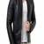 Black soft leather pure lambskin men's leather jacket motorcycle jacket quilted