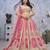 Embellished Sequinned Semi Stitched Lehenga & Unstitched Blouse With Dupatta