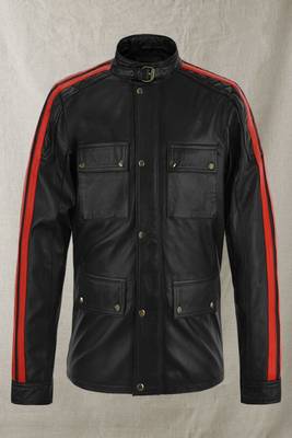 men's black lambskin leather biker jacket classic moto zip style stylish special 1
