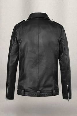 men's black premium lambskin leather jacket vintage inspired look select 2