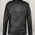 Classic vintage black stylish pure lambskin leather jacket jefry morgan walking dead look