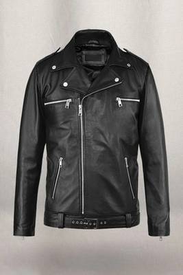 men's black premium lambskin leather jacket vintage inspired look select 3