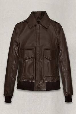 men's dark brown lambskin leather biker jacket classic moto zip genuine 1