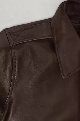 men's dark brown lambskin leather biker jacket classic moto zip genuine