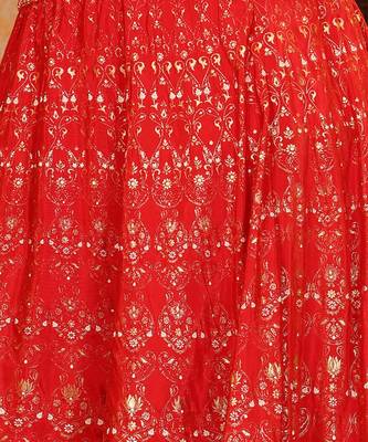 Printed Ready to Wear Lehenga & Blouse With Dupatta 3
