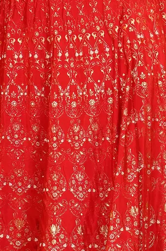 Printed Ready to Wear Lehenga & Blouse With Dupatta