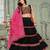 Embroidered Thread Work Semi Stitched Lehenga & Blouse With Dupatta