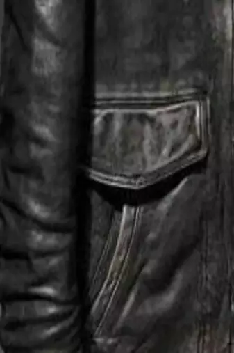 men's black premium lambskin leather jacket vintage inspired look original