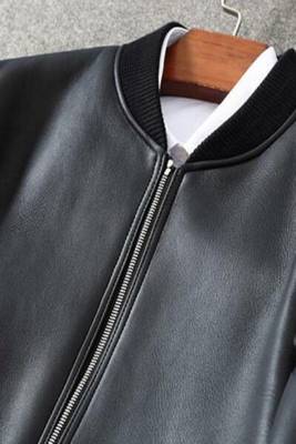 men's black lambskin leather bomber jacket vintage inspired look stylish 3