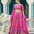Printed Lehenga & Unstitched Blouse With Dupatta