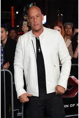 men's white premium lambskin leather jacket vintage inspired look exclusive 1