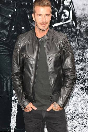 men's black premium lambskin leather jacket vintage inspired look top grade