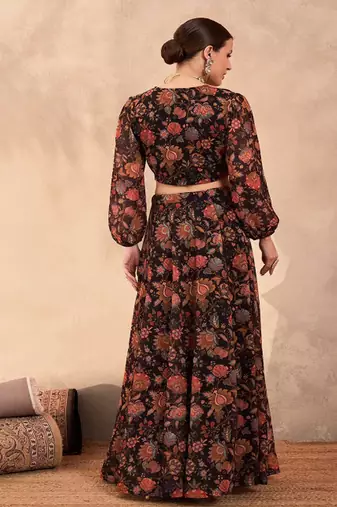 Printed Ready to Wear Lehenga &
