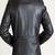 Mens genuine classic black stylish zip 2 pocket pure lambskin leather biker jacket