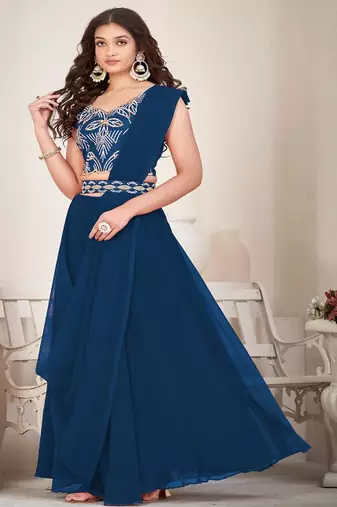 Semi Stitched Lehenga Choli
