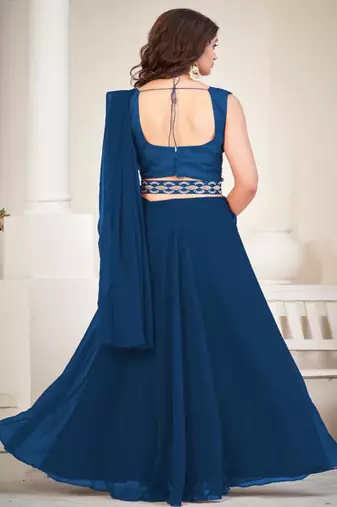 Semi Stitched Lehenga Choli