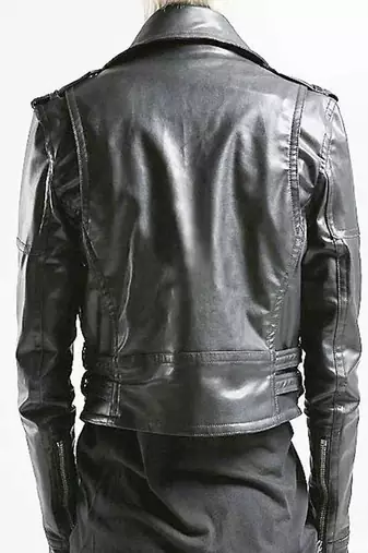 men's black lambskin leather biker jacket classic moto zip style stylish pro